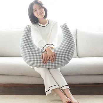 

Baby U-Shaped Nursing Cuddle Pillow Maternity Infant Newborn Cotton Breast Feeding Waist Cushion Bedding Comfortable for Nursing
