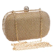 Luxus Diamant Abendtaschen Klassik Strass Tag Kupplung Für Dame Empfehlen für Alle Gold/Silber/Schwarz Kristall Tasche