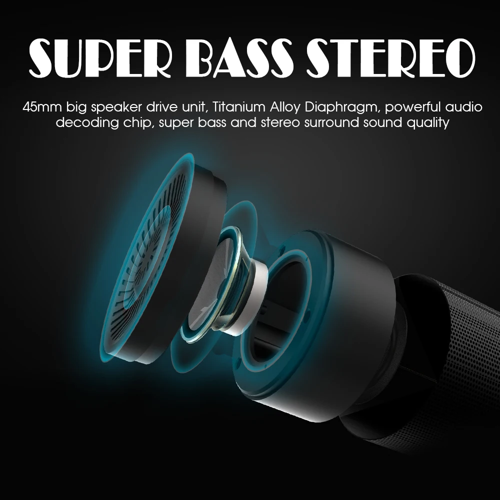 Bluetooth Колонка ZEALOT S5 2 портативная беспроводная с микрофоном| |