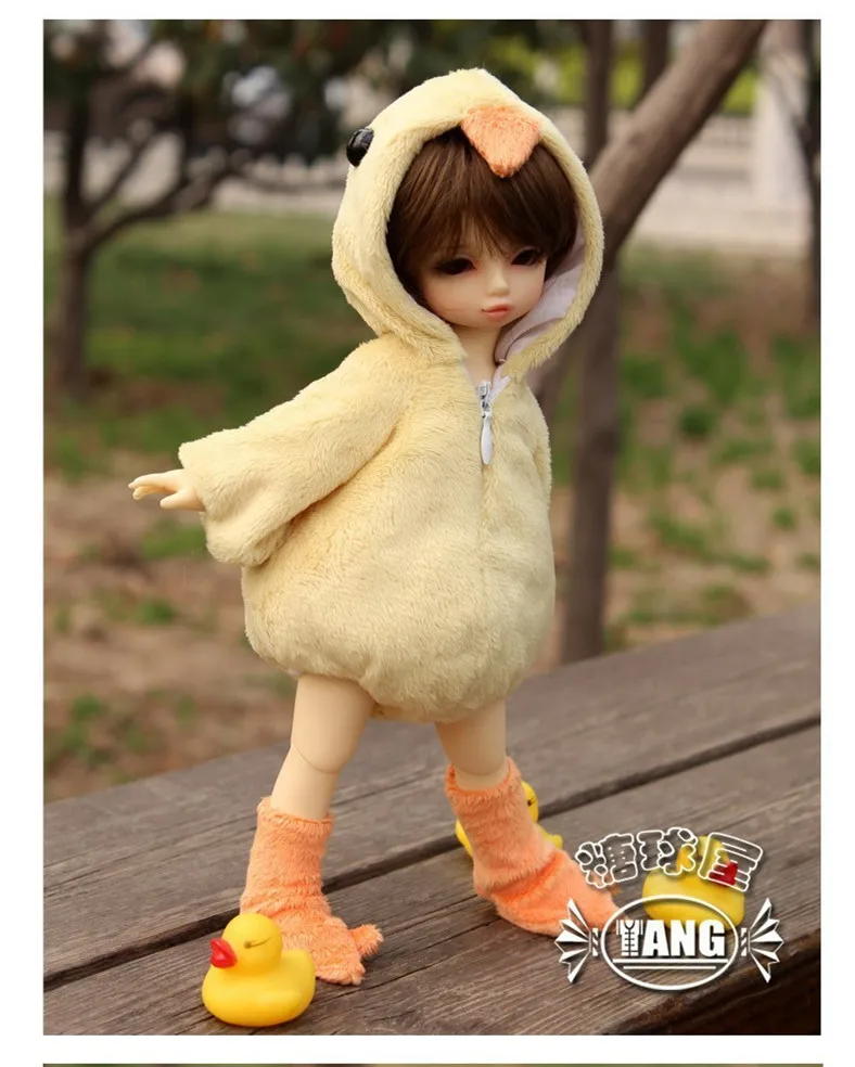 Милая курица одежда животных для BB 1/6 YOSD куклы ALB9|clothes diy|clothes american girl dollclothes snowboard |