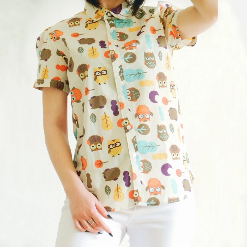 Dioufond 2018 Floral Short Sleeve Shirt Women Blouse Cotton Top Casual Summer Beach Shirt Plus Size 5XL Flamingo Print Blouse Dioufond 2018 Floral Short Sleeve Shirt Women Blouse Cotton Top Casual Summer Beach Shirt Plus Size 5XL Flamingo Print Blouse