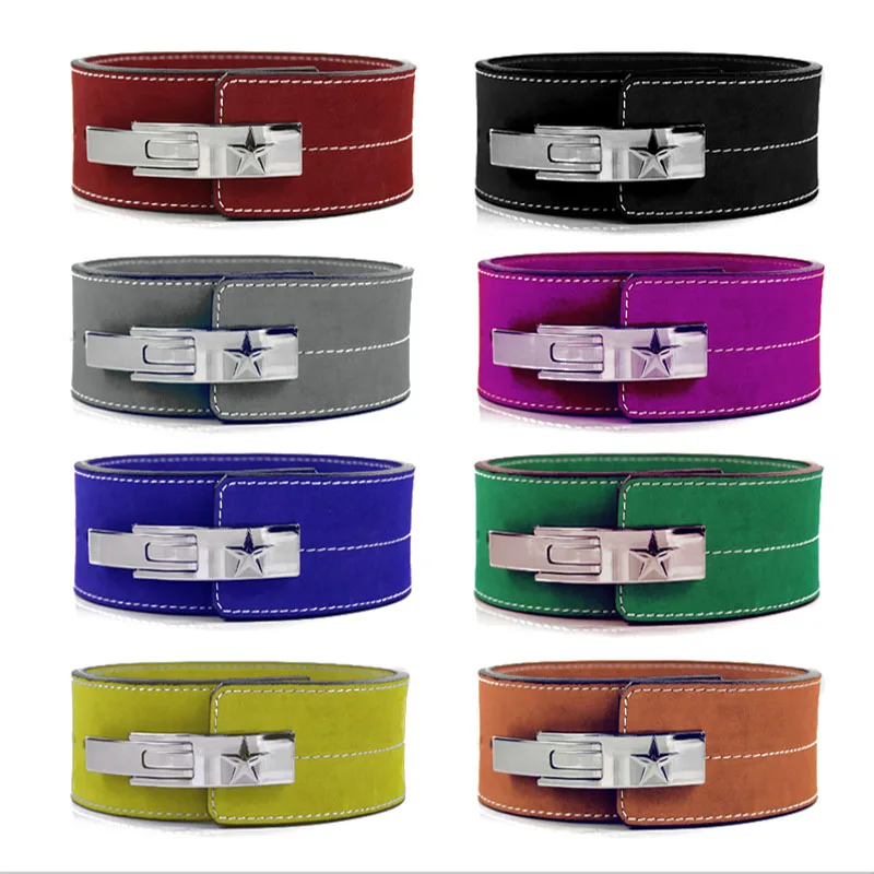

Lift Fitness Belt Squat Hard Pull Men and Women's Weightlifting Exercise Waist Guard Training Gear Leather Lever
