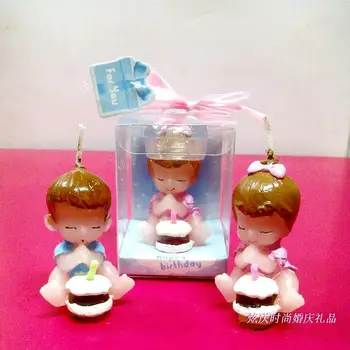 

Birthday Candle Children Party Supplies Birthday Present Simulation Candle Sleep Baby Angel Candle
