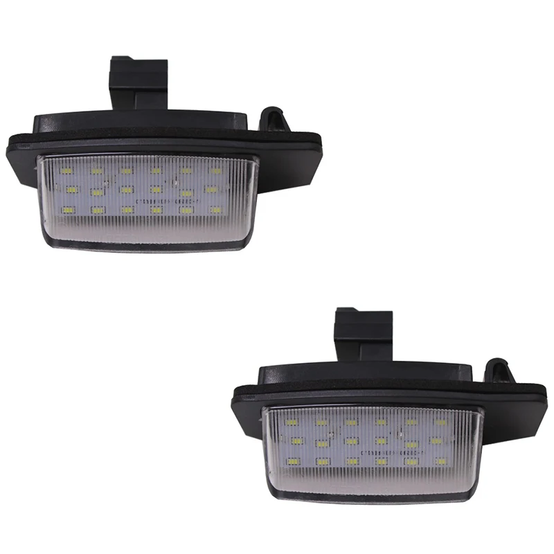 2 шт. 12 В Led Canbus Led Освещение номерного знака для Mitsubishi Outlander 2006~ Lancer Sportback 2008 Замена сборки