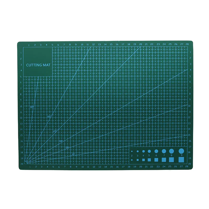 

Multi-Function Office Supplies Rectangular Cutting Plastic Board 300 X 220 X 3mm Metric Feet / Engineering Drawing Tools