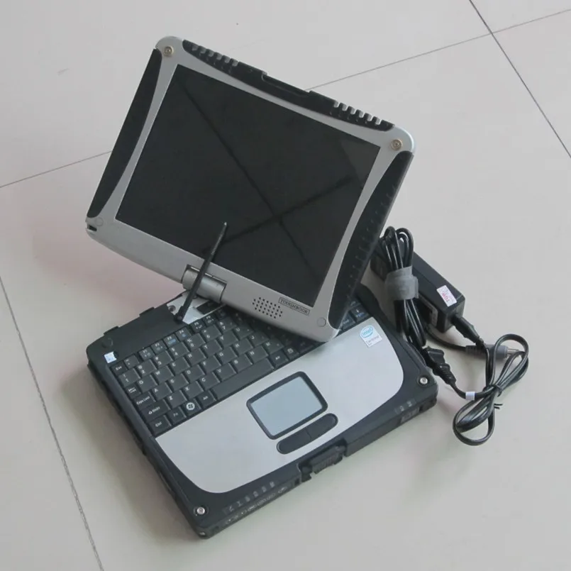 For Panasonic CF-19 Toughbook Laptop professional diagnostic computer used CF19 2G RAM without HDD fit MB Star C4 C5 icom a2
