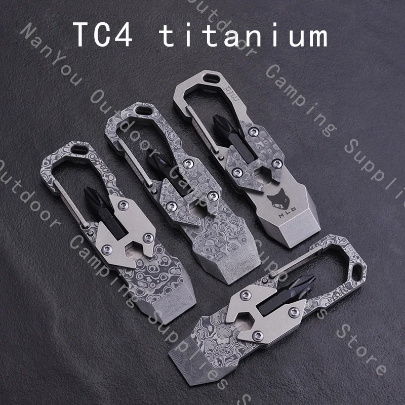 Key Chain Outdoor Survival Crowbar Camping Equipment Screwdriver EDC Tool
