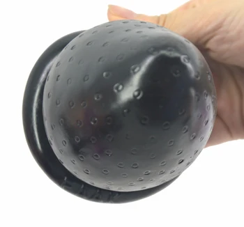 FAAK Strawberry anal plug anus stuffed stopper big butt plug with suction cup rough surface sex toys women man anal expansion 3