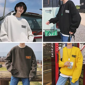 

2019 Summer New Original National Tide Men's Round Neck Digital Printing Harajuku Thin Section Street Casual Pullover