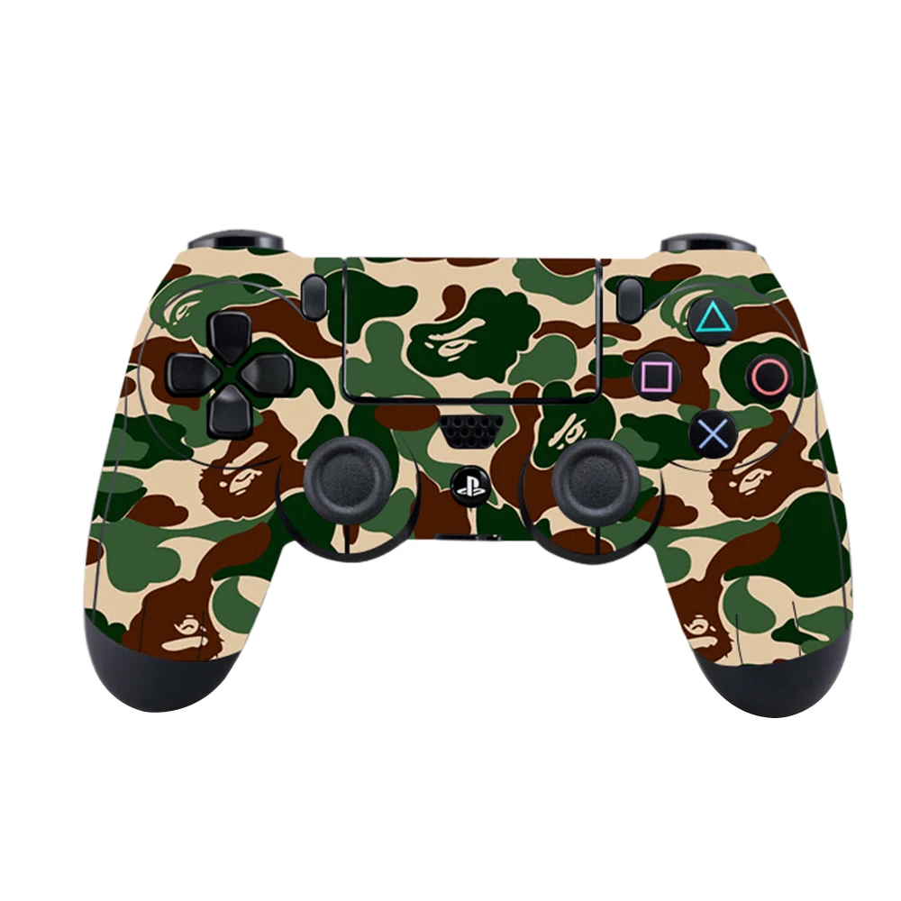 1PC Skin Controller Cases Sticker Game Protective Case Cover for PS4 8 Different Kinds Skin Sticker for PlayStation 4 Controller 