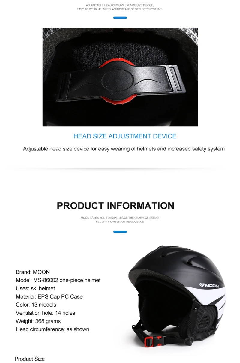 MOON новые Стиль горнолыжный шлем профессионального Лыжный Спорт спортивные защитные шлемы хорошее качество шлем для Для мужчин на открытом воздухе зимний горнолыжный шлем MS86