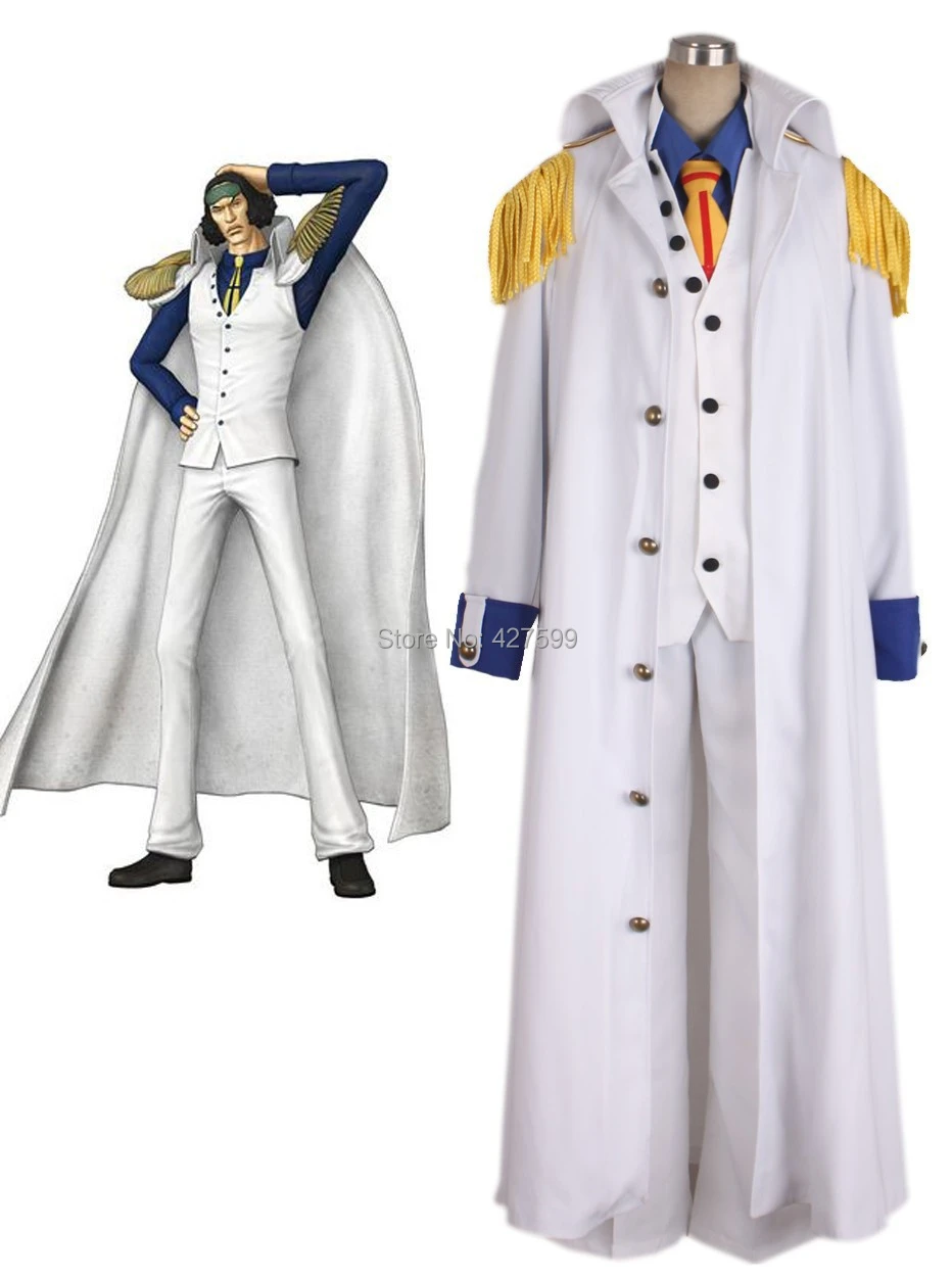 ワンピースaokijikuzan海軍提督aokiji衣装コスプレ衣装青キジ Cosplay Costume Costume Blueadmiral Costume Aliexpress