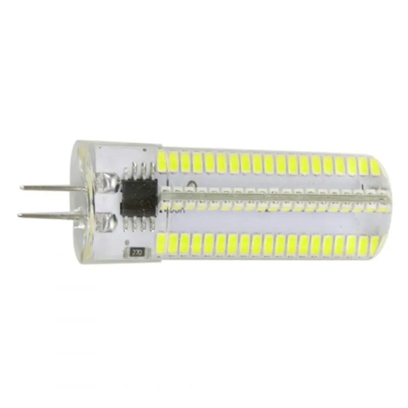 Лампочки, G9 G4 7W 3014 SMD 152 светодиоды теплый белый/холодный белый диммируемая силиконовая кукурузная Лампа 220v Энергосберегающая лампа