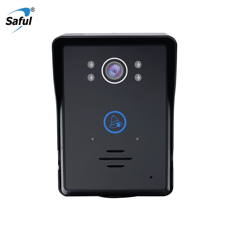 

Saful 7'' wireless Door Phone Intercom Home Security Video Intercom doorbell video IR Night Vision Outdoor Call Panel