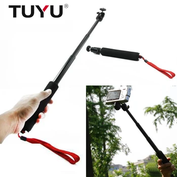 

TUYU Selfie Stick Selflock Telescoping Extendable Pole Handheld & Tripod Mount for GoPro hero 6 5 xiaomi Yi 4K Sports Camera