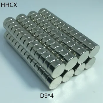 

100pcs/lot Disk magnet 9x4 N35 Magnet 9*4 Magnets 9 x 4