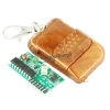 1 Kit de télécommande sans fil IC 2262/2272 quatre voies 4 CH Kit de télécommande sans fil 315Mhz demander Module de carte récepteur de décodage pour Arduino 5 V/12 V ► Photo 2/4