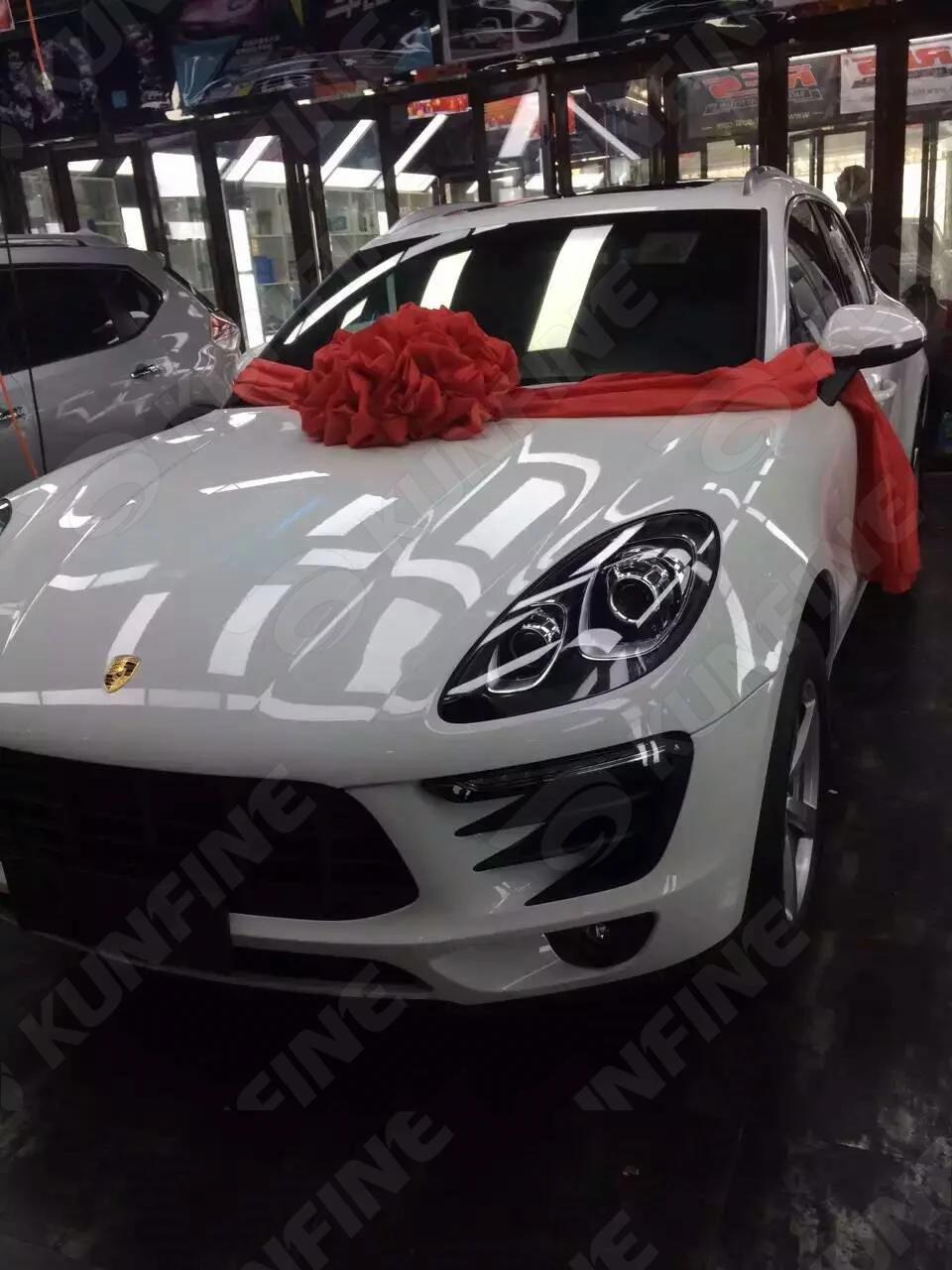 Glossy Invisible Cloak Protect film Car Vinyl film 8