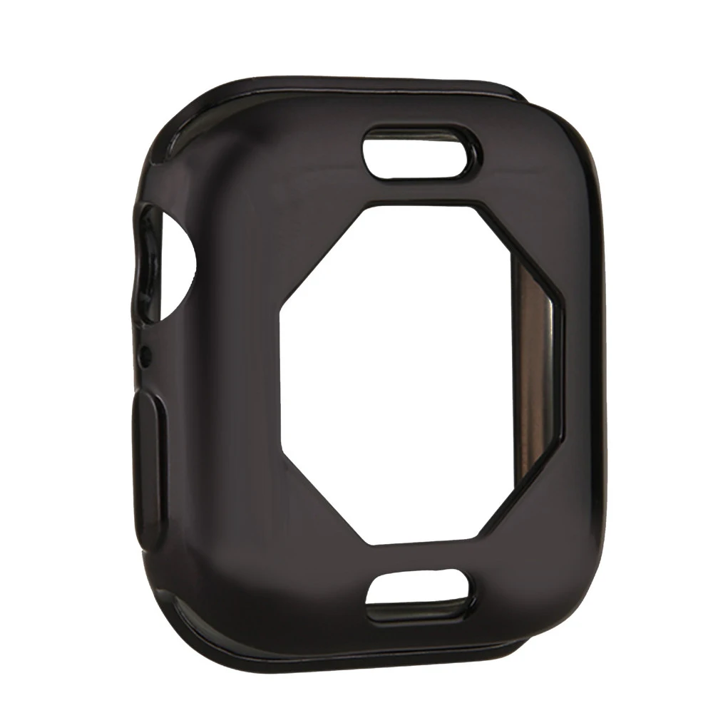 Новый Дизайн Мягкий ТПУ защитный чехол для Apple Watch SE Series 6 5 4 крышка 40 мм 44 Покрытие