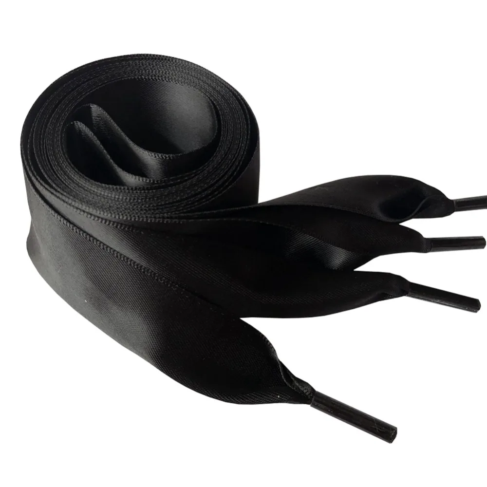 150cm/ 100cm of Extra Wide of Flat Shoe Laces Ribbon Laces of Satin 4CM Wide
