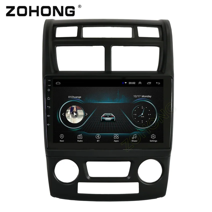 Cheap 2.5D 9 inch Android 8.1 Car DVD Player for KIA Sportage 2006 2007 2008 2009 2010 2011 CAR GPS Radio Navigation BT WIFI Map 3