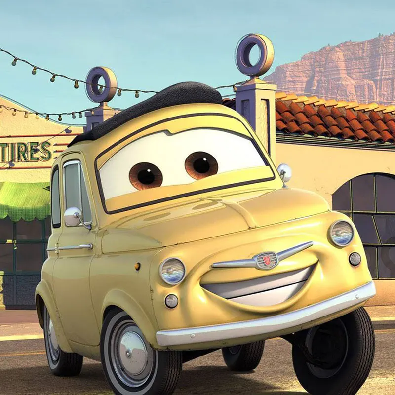 Дисней Pixar Тачки 2 шт. Мини милый вилочный погрузчик Guido& Luigo 1:55 литья под давлением металлический сплав Молния Маккуин модель автомобиля мальчик игрушка Подарки