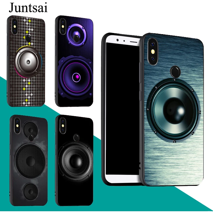 Massive Music Speakers Soft TPU Case For Redmi Note 9 Pro 9S 8T 8 9A 9C Mi 9T 10 Lite POCO X3 Couqe | Мобильные телефоны и
