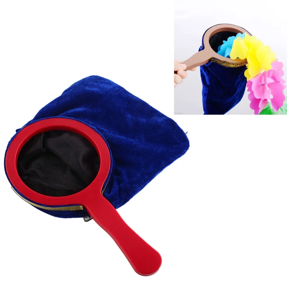 New Amazing Funny Empty Bag Illusion Magic ConJuring Prop Magician Trick Tool Sell Hotting High Quality Kid Child Puzzle Toy 12 pcs cleaning tool yellow sponge round circle paint brush painting child small