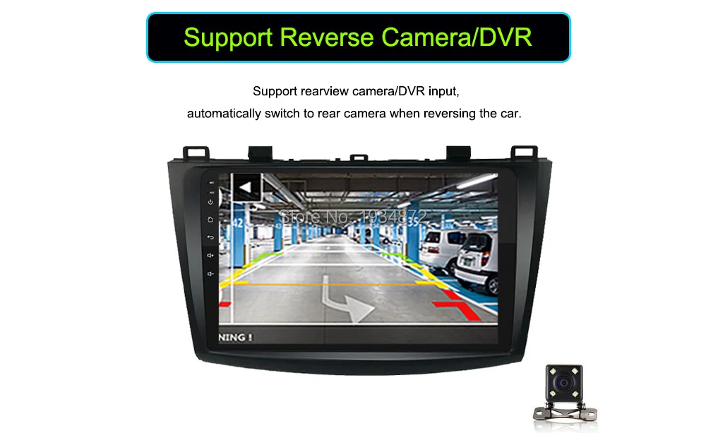 Cheap Funrover 9" 2 din car dvd radio recorder multimedia for MAZDA 3 mazda3 2010-2013 android 8.0 wifi gps stereo navi headunit video 21