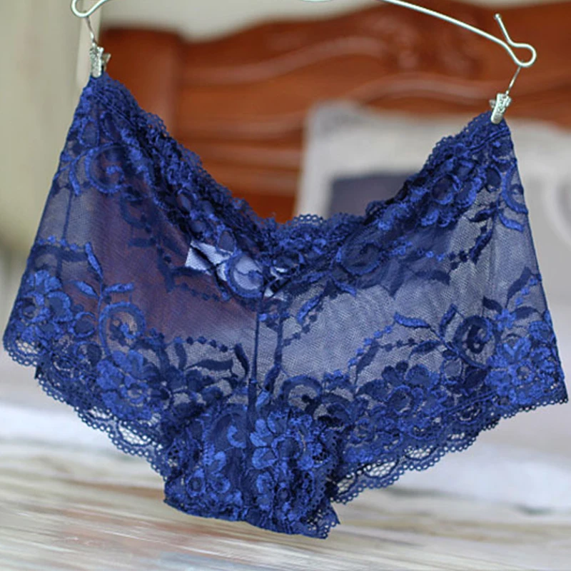 

High Quality 2019 New Panties Boyshorts Lace Panties Fashion Women's Underwear Sexy Briefs