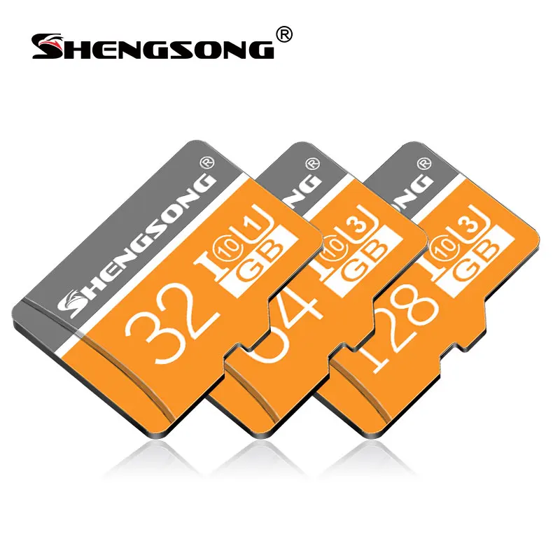 

With Free adapter memory card cartao de memoria 32GB class 10 micro sd 64 gb 128 gb micro sd card TF Card 16GB 8GB 4GB mini card