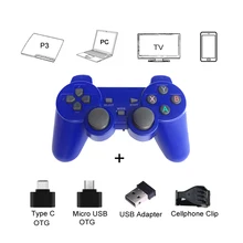 Беспроводной геймпад для Android Phone/PC/PS3/ТВ коробка джойстик 2,4 г джойстика игровой контроллер для Xiaomi смартфон игры аксессуары