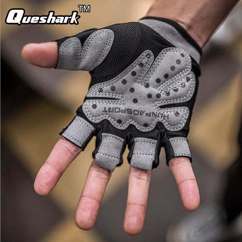 Breathable Gym Gloves Body Building Tough Half Finger Crossfit Gloves Anti-slip Weight Lifting Sport Training Fitness Gloves