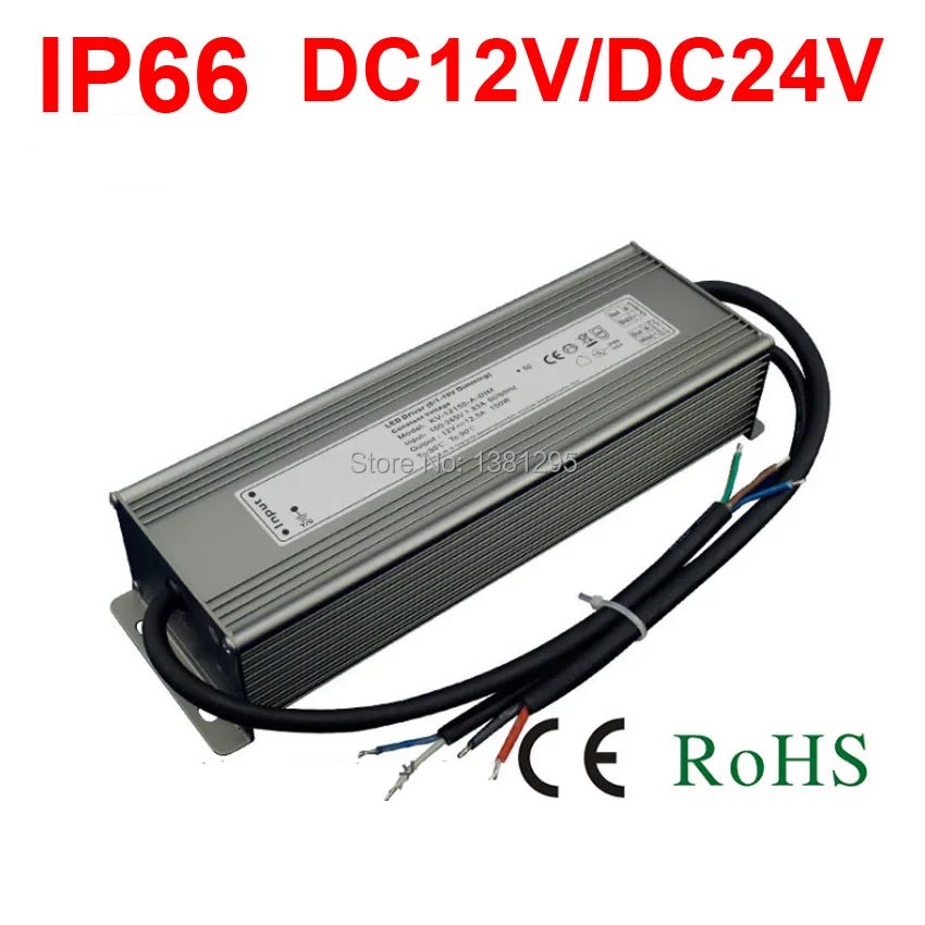 DC 12 V 24V мощный светодиодный драйвер с регулируемой яркостью 100W 120W 150W 200W 300W