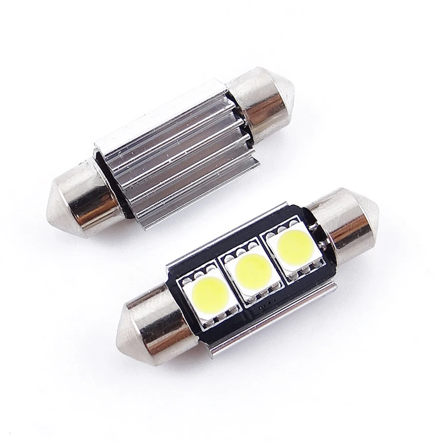 Для Mercedes benz M class (W163) (W164) R (W251) SCOE 2X 3SMD 5050LED лампочка для номерного знака источник