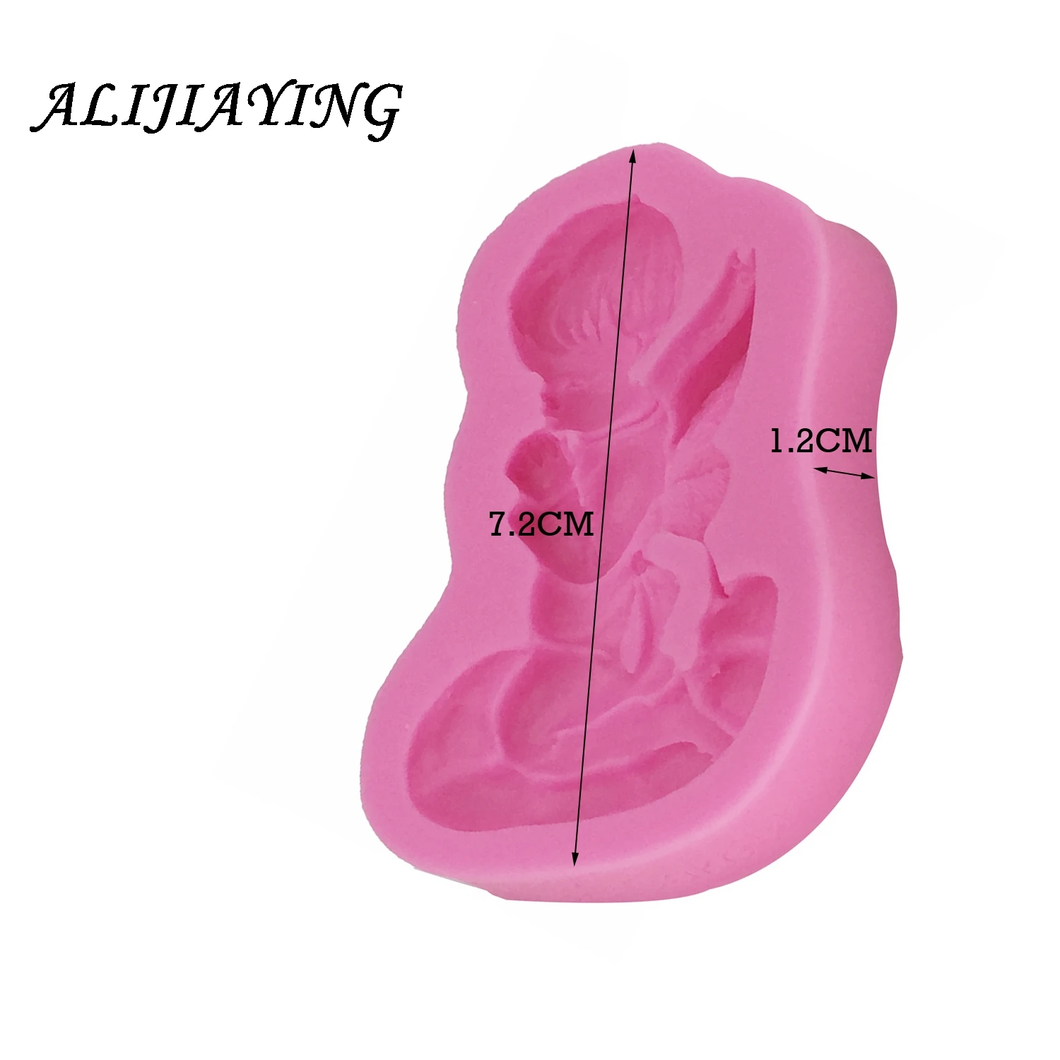 1 шт. "сделай сам" для мыла силиконовая форма для ручной работы Ангел мальчик Кухня приготовления завтрака с изображением торта узор делает инструмент для декорирования тортов D0219