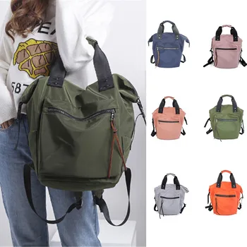 

35& Women Canvas Shoulder Bags Girls Solid Waterproof handbag Shoulder school Large Capacity Satchel Shoulder Bag Bolsa Feminina