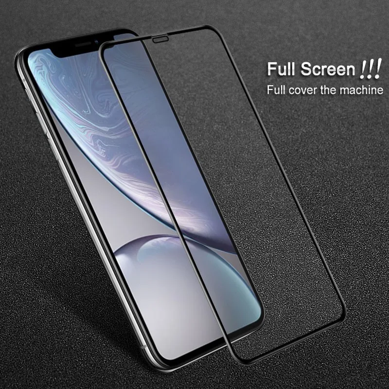 

Tempered Glass For Apple iPhone XR Screen Protector Full Glue IMAK Pro+ Version Full Cover Protective Film sFor iPhone XR Glass