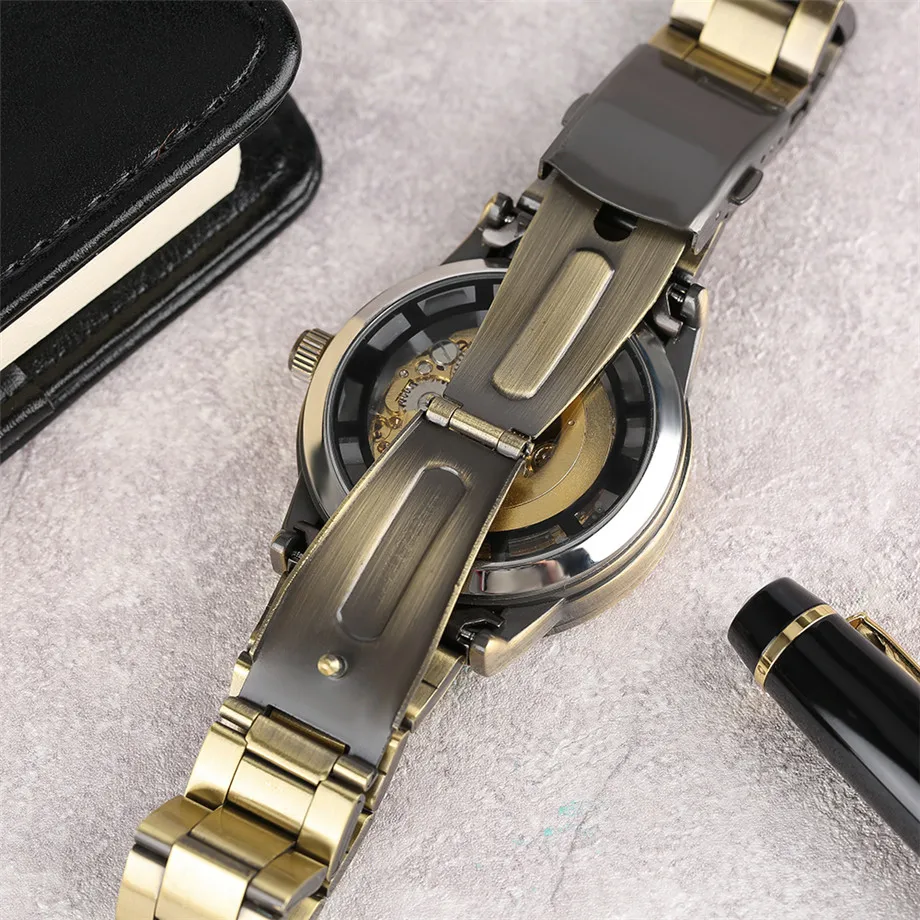 mechanical man's watch