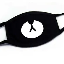 1 шт., хлопковая маска для губ, черные противодымные пылезащитные маски, ветрозащитные зимние маски для ухода за здоровьем, толстые маски для лица