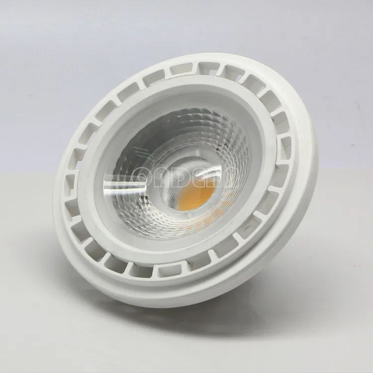 Бесплатная доставка 15 Вт COB LED AR111 свет прожектор G53 GU10 AC85 265V Диммируемый