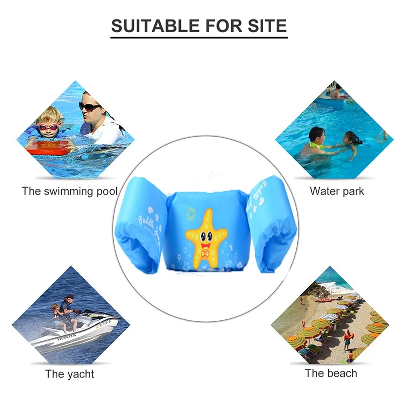 Baby puddle jumper Children Arm ring life vest Float Circle Trainer Toddler Jacket Child Swim suit Vest Swimming Pool Accessorie