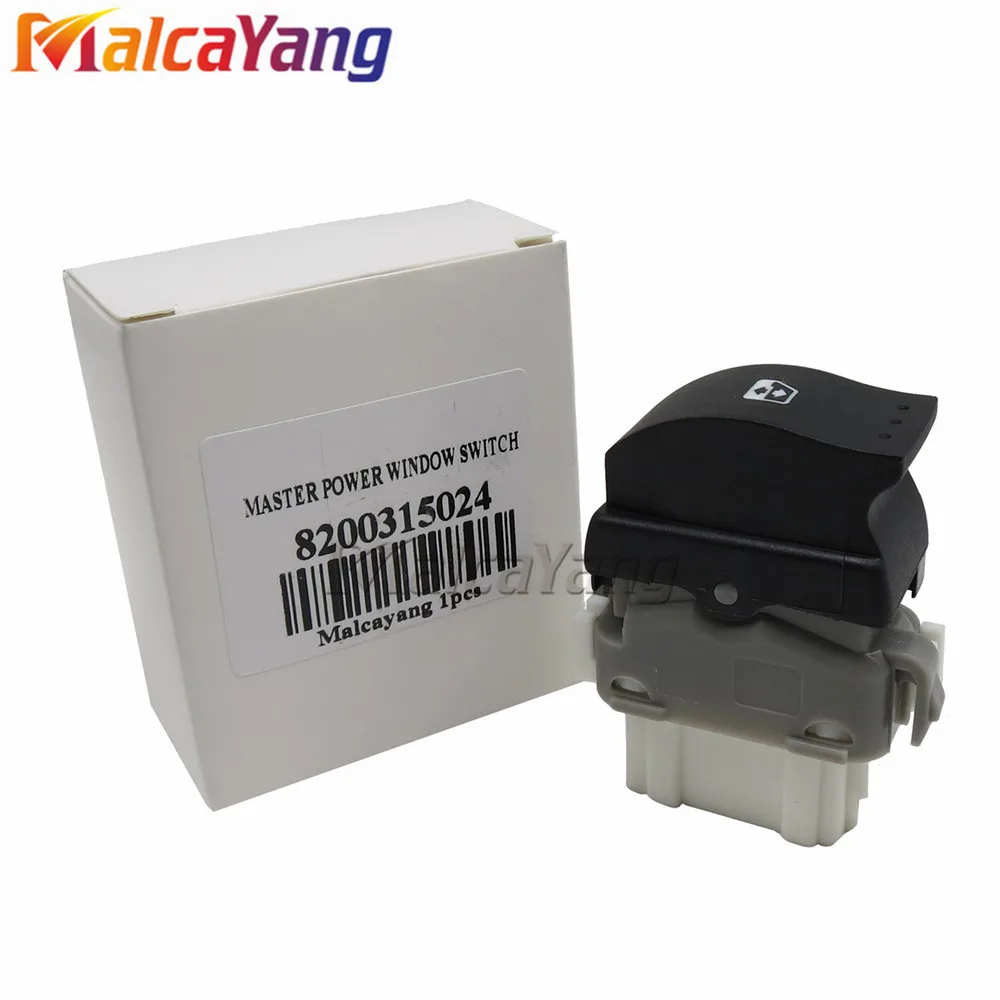 

Passenger Door Power Window Control Switch 8200315024 8200 315 024 for Renault Megane Laguna 2 Espace 4