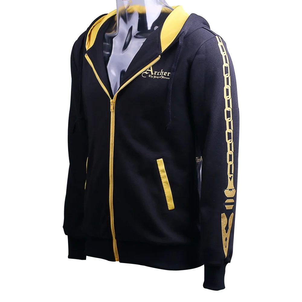 Anime Fate Stay Night Cosplay Costume Archer Hoodies Man's Sweater Jacket Cotton Halloween Party  (3)