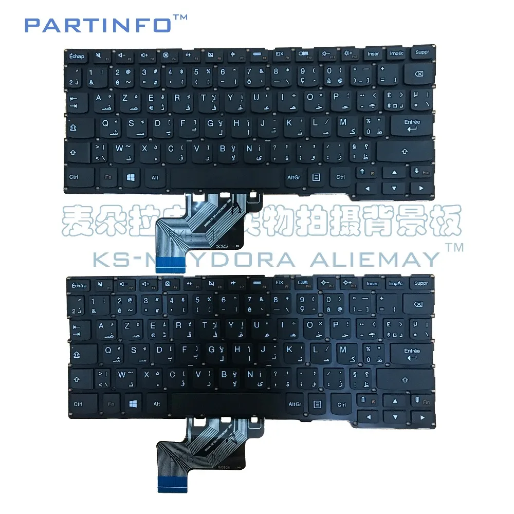 

NEW FR-AR Keyboard for Lenovo Yoga 3 11(11") 300-11IBR 300-11IBY 700-11ISK Flex 3 11 Laptop FR AR Keyboard BLACK