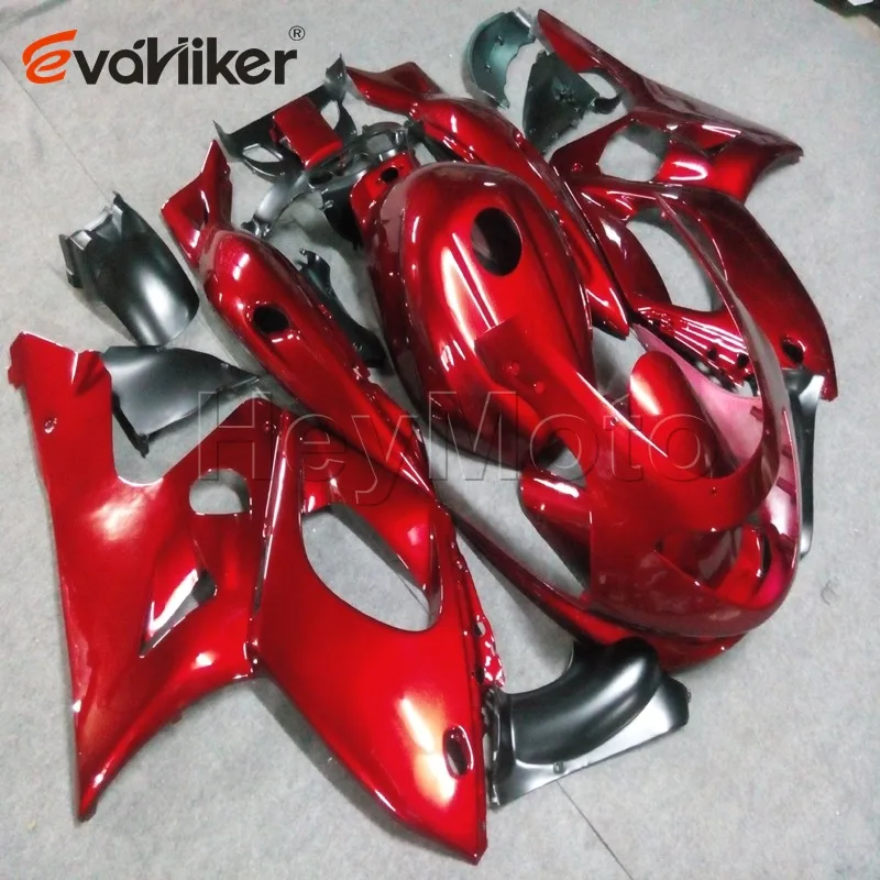 

Обтекатели ABS для YZF600R 1997 1998 1999 2000 2001 2002 2003 2004 2005 2006 2007 красные мотоциклетные панели 3