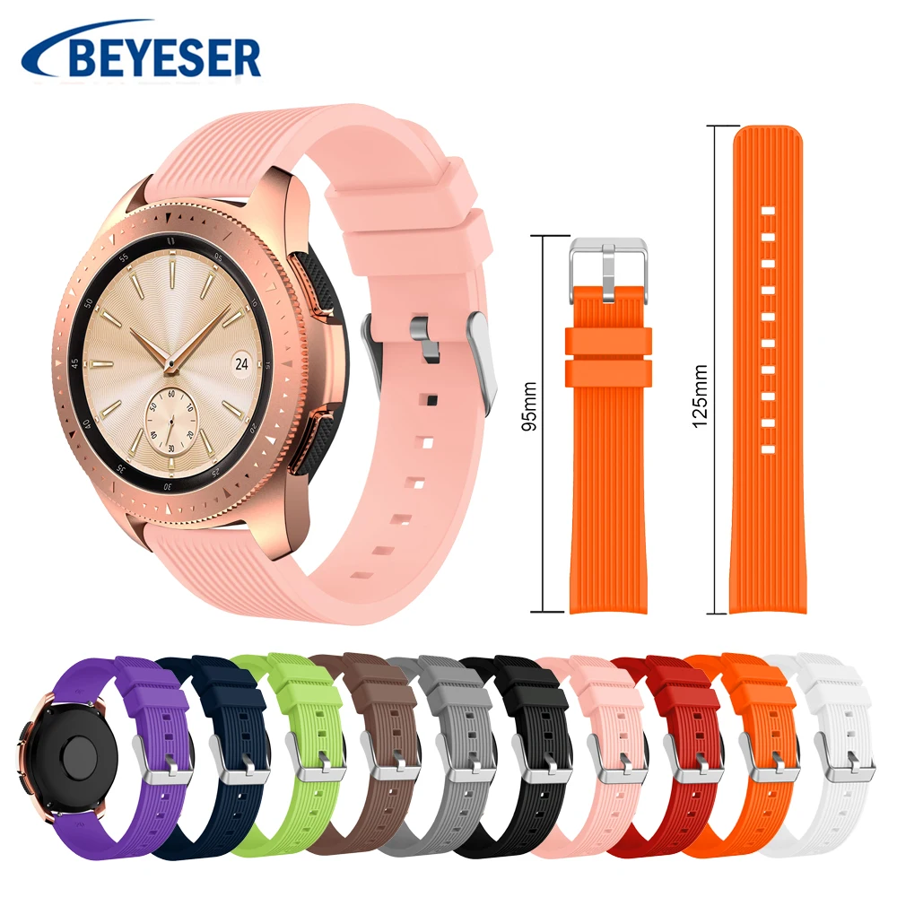 

20mm universal strap for Comfortable Replacement Bracelet Strap for Samsung Galaxy Watch 42mm Watch band