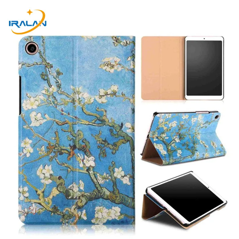 

PU Leather Flip Stand Case for Xiaomi Mipad 4 8.0 2018 Tablet Smart Cover For Mi Pad 4 Mi pad4 8.0 With Auto Sleep/Wake up+Pen