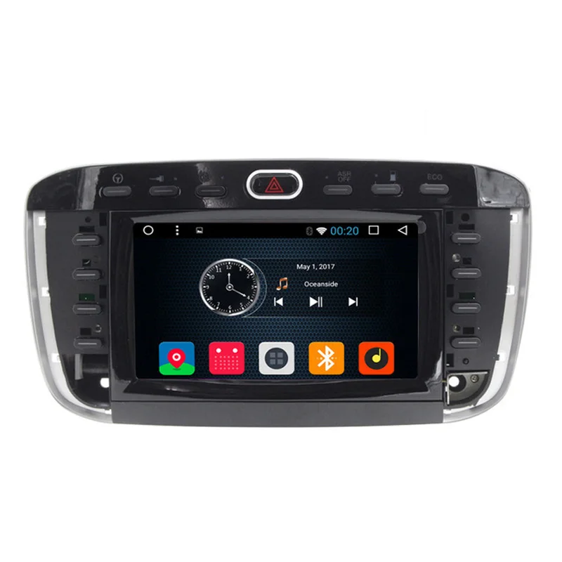 Android 6,0 6," сенсорный экран автомобильный dvd-плеер gps навигация для Fiat Punto EVO Linea 2012 2013 радио RDS AM FM USB SD Ipod