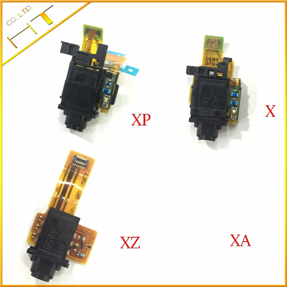 10x Original for Sony Xperia X X Performance XA XZ Premium Audio Earphone Jack Model Flex Cable Headphone Jack Earpiece flex